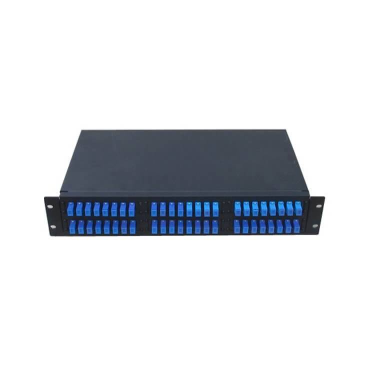 Fiber Optic Patch Panel Rack Mounted With Sc Simplex Core