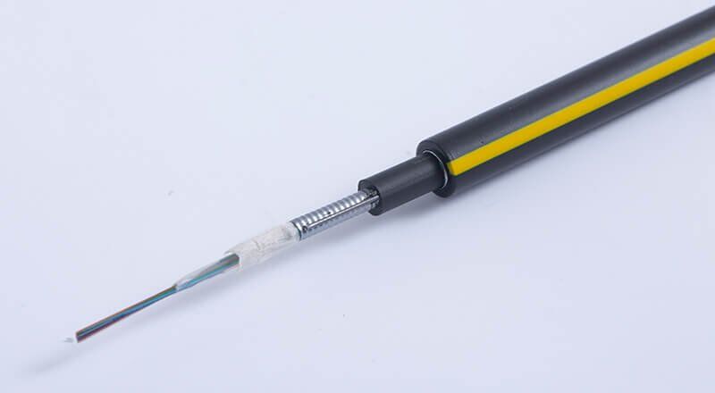 armored fiber cable with color stripe armored fiber cable with color stripe
